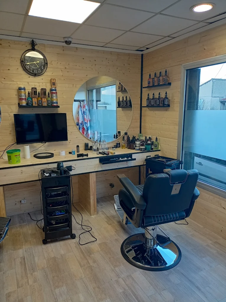 Intérieur du salon Prestige Barber
